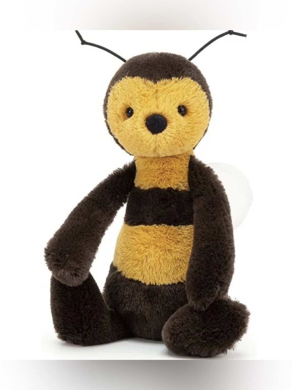 🌟🐝Jellycat BASHFUL BEE Medium 12"- Soft Stuffed Animal - NWT **Retired**🐝🌟